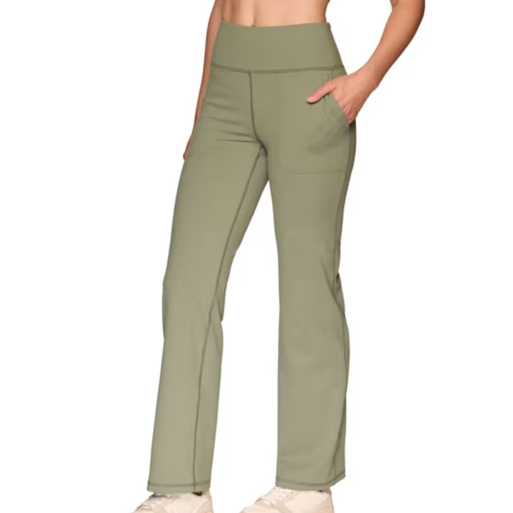 RBX Active Women's Bootcut Yoga Pants Buttery-Soft Flared Leggings Sz M